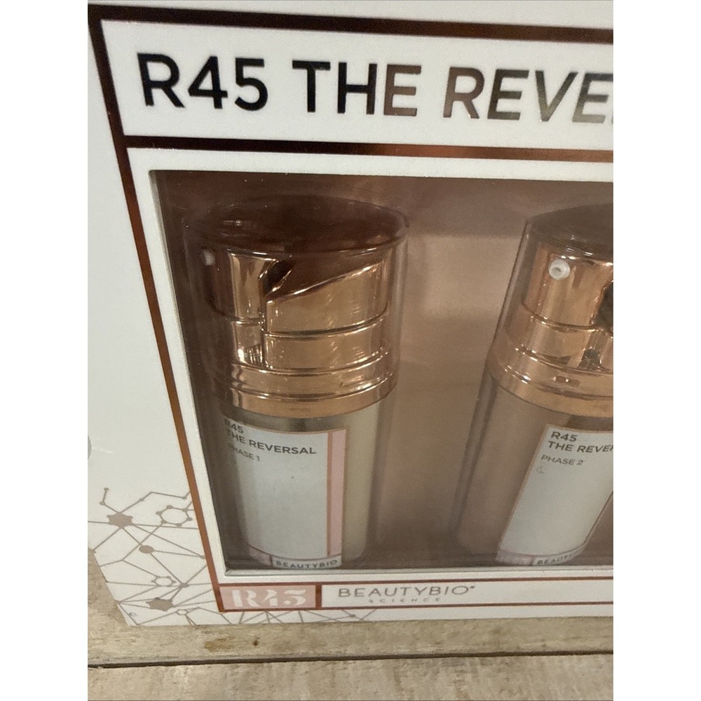 BEAUTY BIO R45 The Reversal 3-Phase Skin Transformation Treatment Set .34oz New - Picture 2 of 7